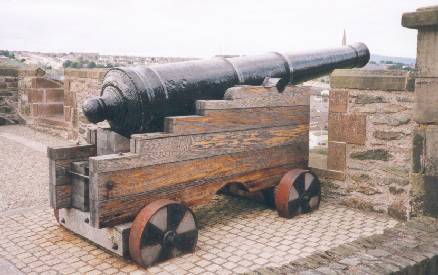Defenders' artillery
